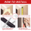 Resilient Polyurethane Foam Edge Protector, High-Density Foam with Smooth Coating, Long Enough for Adjustment, Improved Adhesiveness 4