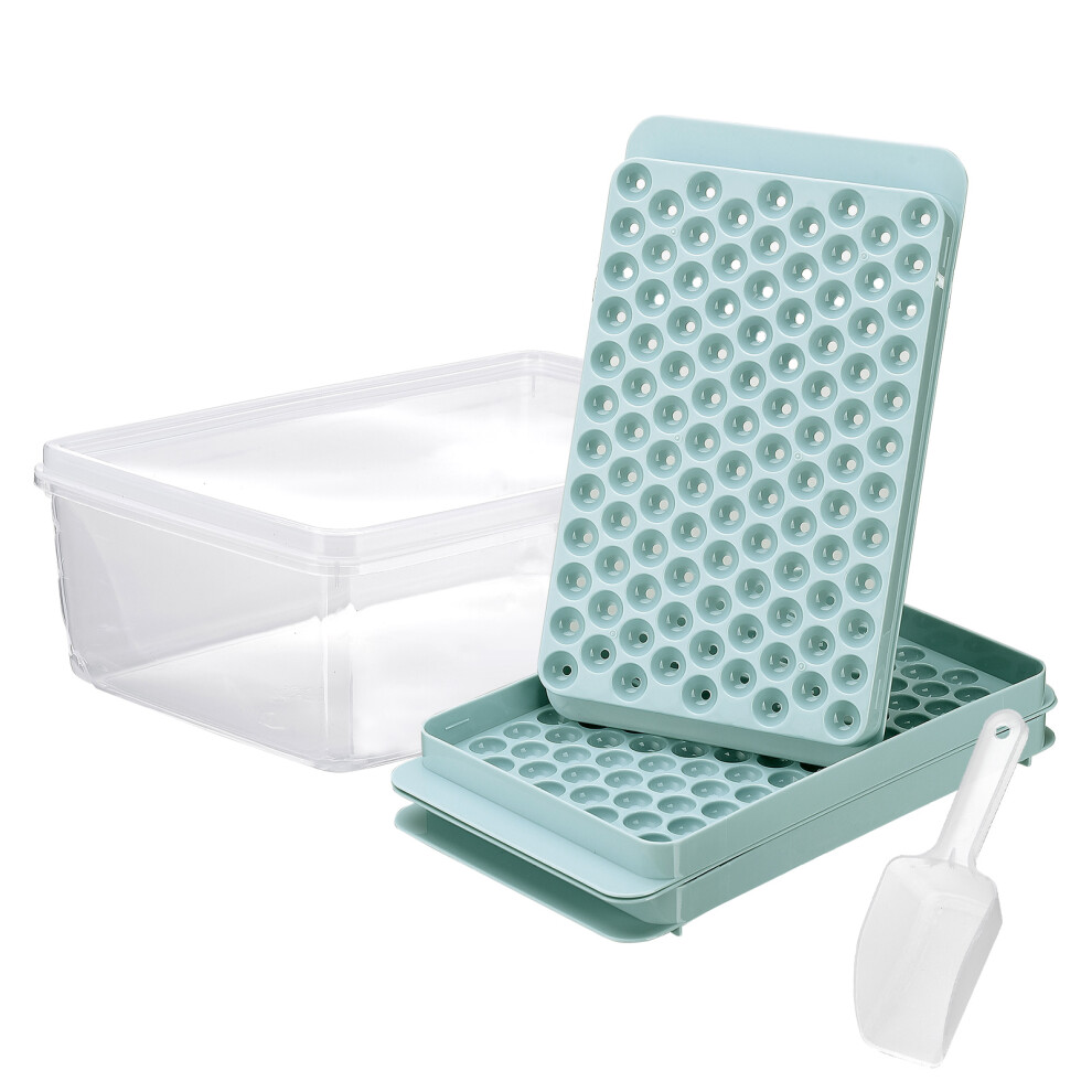 Mini Ice Cube Trays, Effortless Ice Release 104X2pcs Tiny Crushed Ice Tray For Quick Chilling Drinks, Durable Pp Materials, Stackable Design For Space 9155353315101