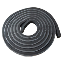 Aanpasbare rollen neopreenrubber, sterke zelfklevende achterkant, waterdicht, niet-afgevend, multifunctionele afdichtingsstrips met hoge dichtheid