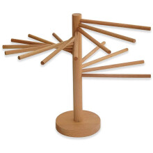 Pasta Drying Rack Wooden Collapsible With 16 Suspension Rods Spaghetti Stand Dryer For Homemade Noodles Home Kitchen