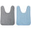 Comfortable Senior Bibs With Full Body Protection-Light blue 2