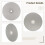 Diamond Polishing Disc Set 6 PCS, 6Inch Flat Lap 8 5