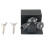 Solar Panel Bracket Black for Car Roof Rain Gutter 8