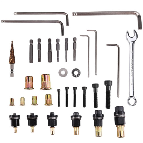 Manual Rivet Nut Tool Drill Adapter Pull Female He 2