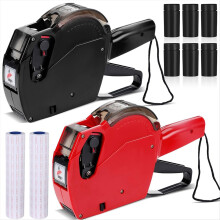 2 Pcs 8 Digits Price Tag-, Pricing- Kit with 20 Ro