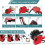 2 Pcs 8 Digits Price Tag-, Pricing- Kit with 20 Ro 7