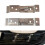 4PCS Rectangular Car License Plate Spring Loaded S 8