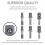 Impact Socket Set Driver Adapter 2 Sets 3