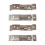 4PCS Rectangular Car License Plate Spring Loaded S 2