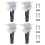 4Pcs Car Engine Variable Timing Solenoid Valve for 10
