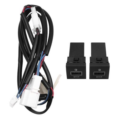 Car Dual QC3.0 Fast Charger Socket 12V/24V USB Cha