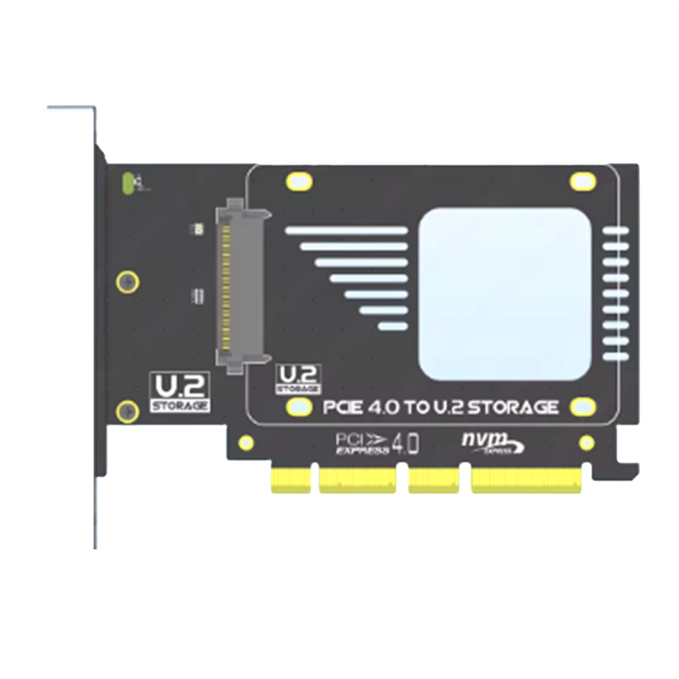 Photos - Cable (video, audio, USB) PCIe 4.0 to U.2 Adapter, 128Gbps GEN5 U.(SFF-8639)