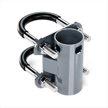 Universal Mount U-Bracket for V2 Dish Roof Mast to