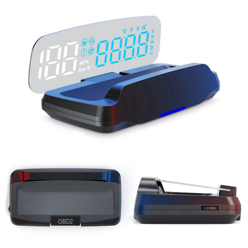 C7B Obd2 Car Hud HeadUp Display Smart Gauge Interf 2