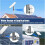Universal Mount U-Bracket for V2 Dish Roof Mast to 6