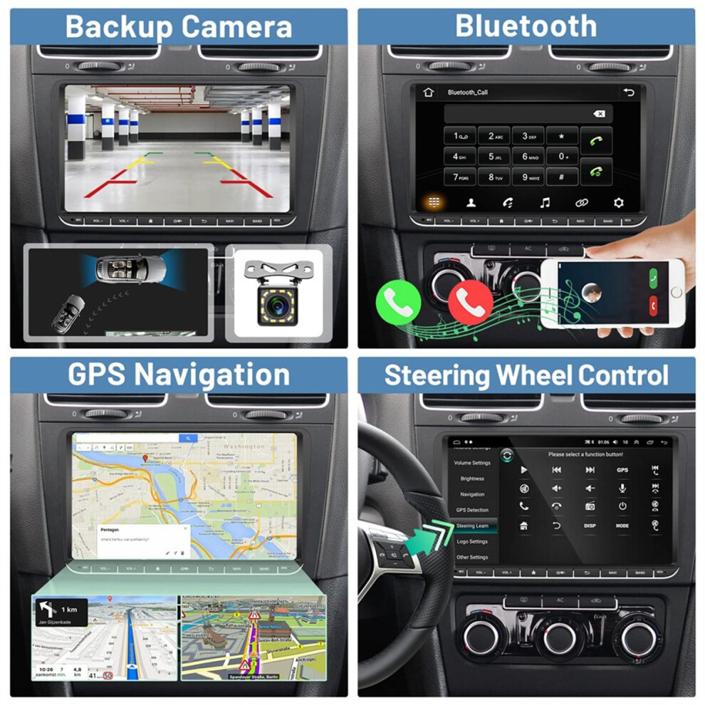Android Multimedia Player 2Din 9Inch Car Radio For 4851636058998