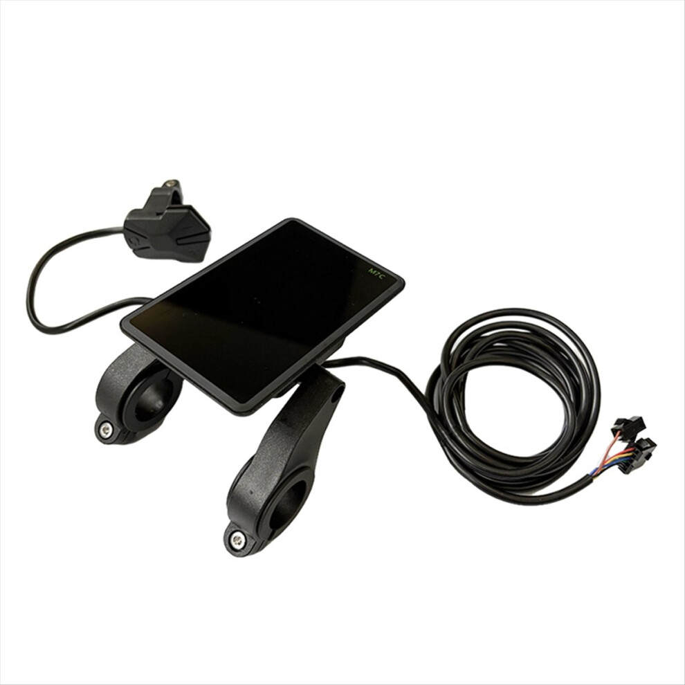 M7c-Sm E-Bike Instrument Lcd Display 24V-60V Sm/Wa Black 4853784065132