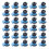 50Pcs Clip Pipe Embedded Clamp Bowden Coupling for 7
