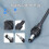 Power Cable for Battery Mini Charger Adapter to DC 4