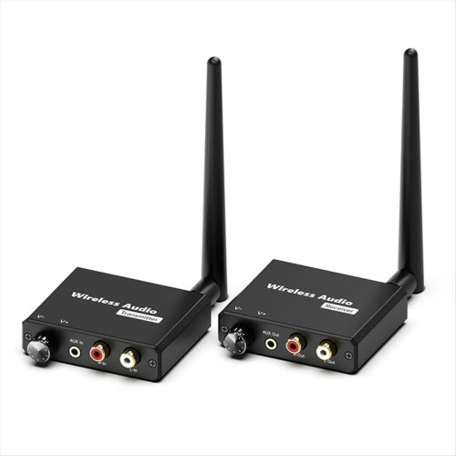 Wireless Audio Transmitter and Receiver, 2.4GHz Hi
