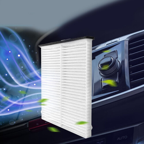 2Pcs Car Cabin Air Filter Conditioner Grid for 3 1 2