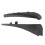 Car Front Windshield Wiper Arm Cowl Side Trim Cove 4