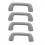 4Pcs Car Inner Roof Armrest Ceiling Pull Handle Do 2