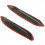 Real Carbon Fiber Front Bumper Side Splitter Canar 5