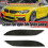 Real Carbon Fiber Front Bumper Side Splitter Canar 3
