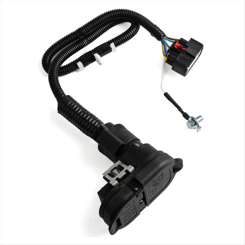 For 2009-2014 Car Trailer Tow Hitch Bar Wire Conne