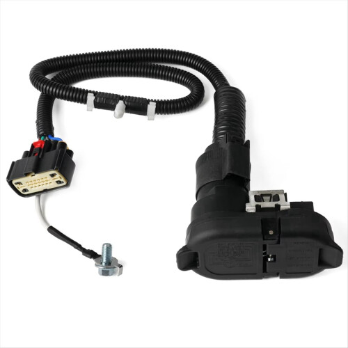 For 2009-2014 Car Trailer Tow Hitch Bar Wire Conne 2