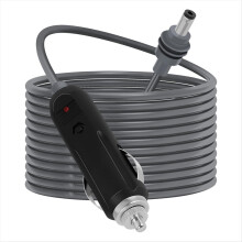 Mini DC Power Cable CigaretteLighter Adapter, 12V-
