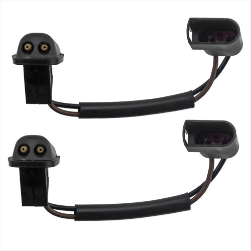 2pcs Front Windshield Washer Nozzle with Heated 17