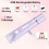 USB Charging Epilator Bikini Armpit Arm Electric H 6