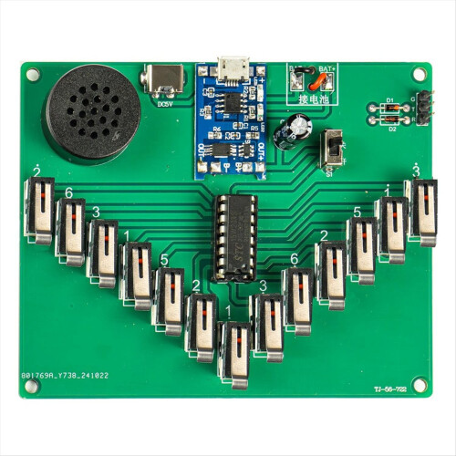 Electronic Kalimba DIY Kit Parts Pentatonic Scale 2