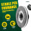 92MM Electromagnetic Brake Motor Friction Pads Gea 7