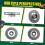 92MM Electromagnetic Brake Motor Friction Pads Gea 10
