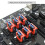 20Pcs PCI-E Riser Card Retainer Vertical Mount Loc 7