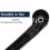 Rear Windshield Wiper Arm and Blade Set 1K9955707A 6