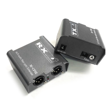 2 Way Audio Fiber Optical Extender XLR Transceiver