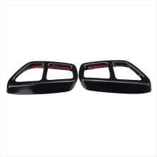 Rear Dual Exhaust Pipe Cover Trims for 5 Series G3