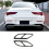 Exhaust Pipe Tail Cover Trim Troat Decorative Fram 1
