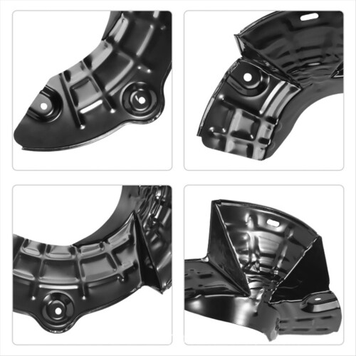 For 4WD 1997-2004 Front Left + Right Dust Shield B 2