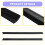 2PCS/SET Rear Side Window Rubber Strip for H3 H5 D 8