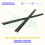 2PCS/SET Rear Side Window Rubber Strip for H3 H5 D 7