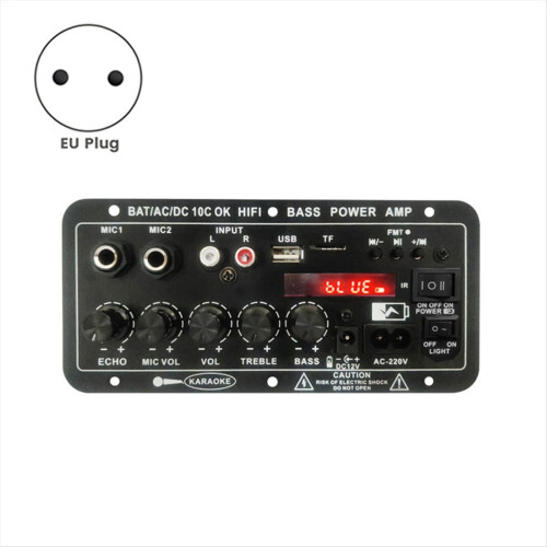 Power Amplification Board D10C BT 5.0 Dual Microph 2