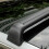 4Pcs Car Black Roof Rack Cover Cap Rail End Shell 7
