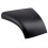 4Pcs Car Black Roof Rack Cover Cap Rail End Shell 5