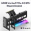 Universal Vertical GPU Holder PCIe 4.0 X16 Kit Ris 5