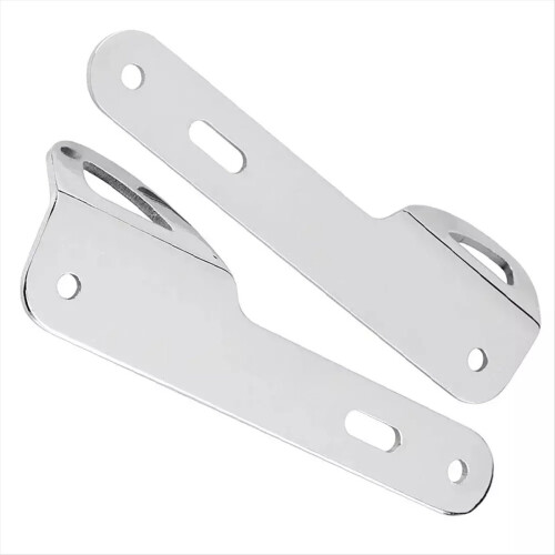 Chrome Front Tie Down Bracket for Touring Street G 2